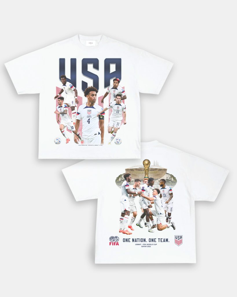 USA WORLD CUP TEE - [DS] - VIBRAS® VIBRAS - GRAPHIC TEES - GAME CHANGERS