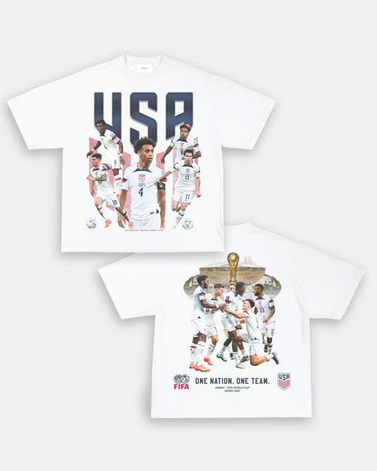 USA WORLD CUP TEE - [DS] - VIBRAS® VIBRAS - GRAPHIC TEES - GAME CHANGERS