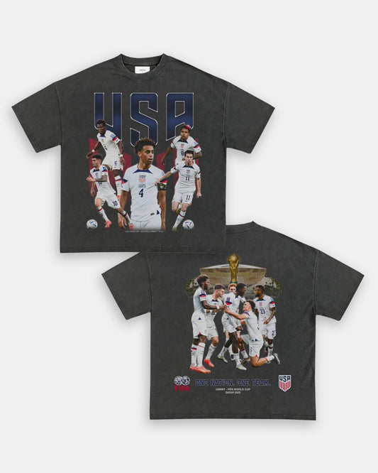 USA WORLD CUP TEE - [DS] - VIBRAS® VIBRAS - GRAPHIC TEES - GAME CHANGERS