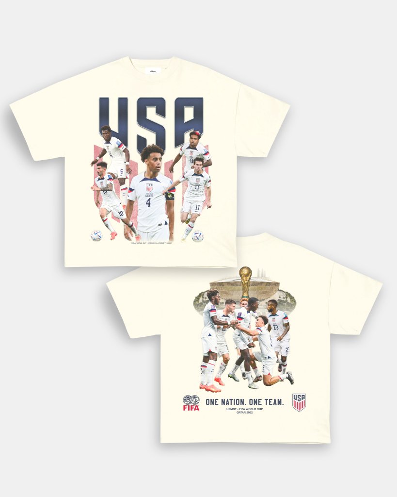 USA WORLD CUP TEE - [DS] - VIBRAS® VIBRAS - GRAPHIC TEES - GAME CHANGERS