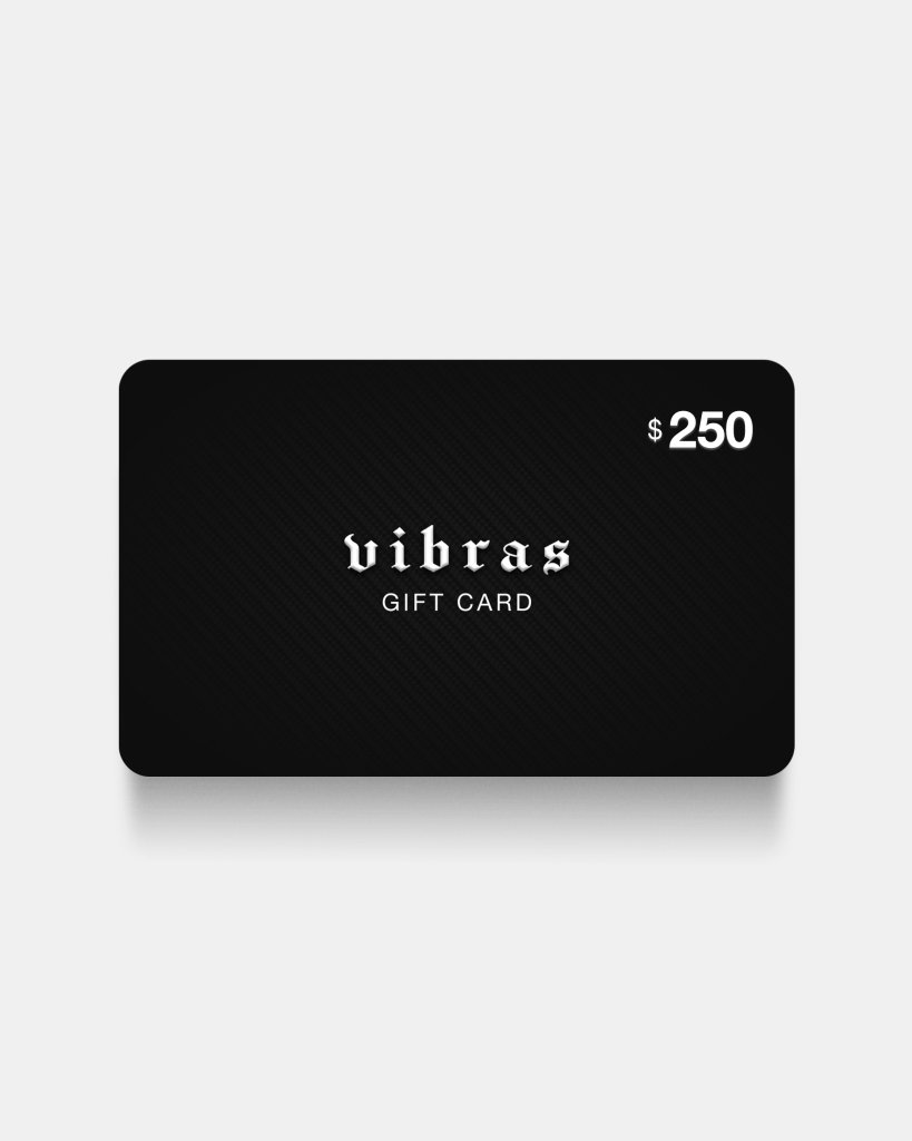 VIBRAS® E - GIFT CARD - VIBRAS® VIBRAS - GRAPHIC TEES - GAME CHANGERS