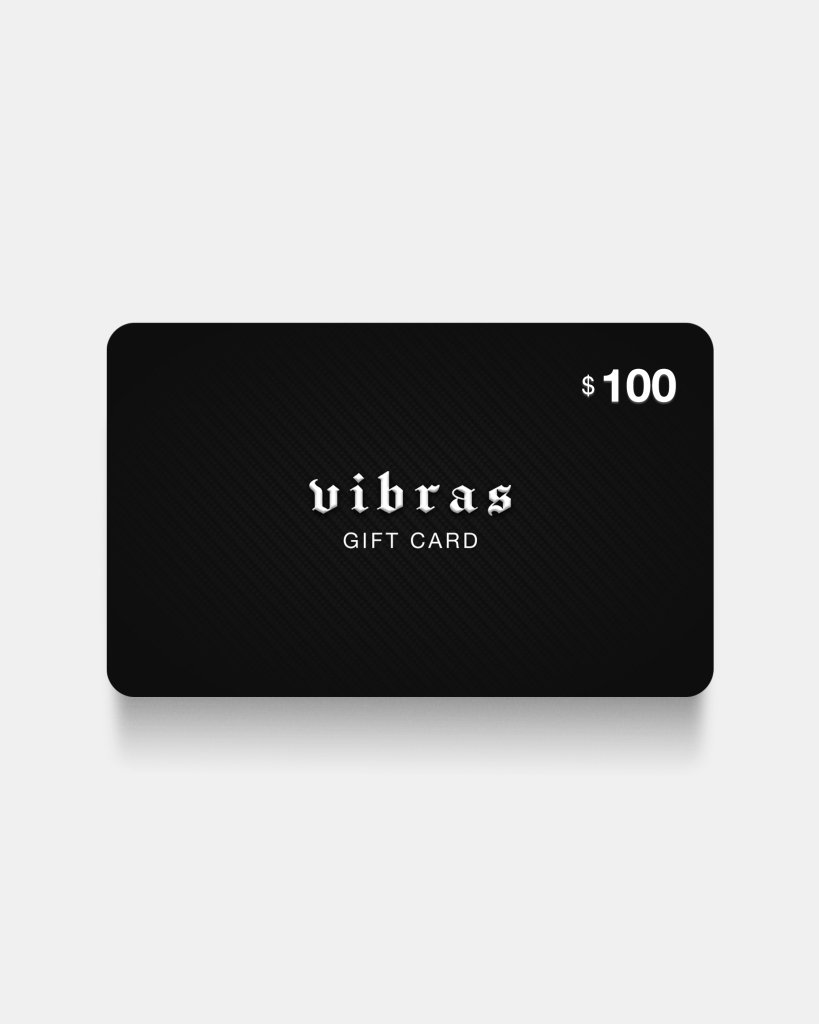 VIBRAS® E - GIFT CARD - VIBRAS® VIBRAS - GRAPHIC TEES - GAME CHANGERS