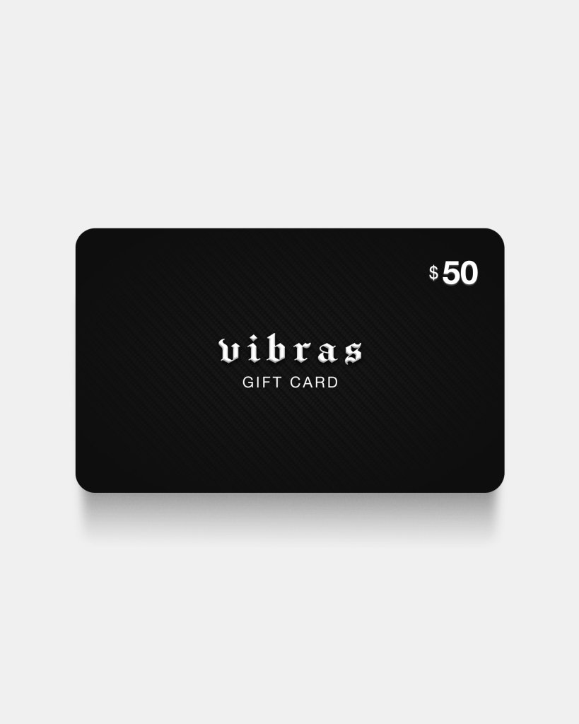 VIBRAS® E - GIFT CARD - VIBRAS® VIBRAS - GRAPHIC TEES - GAME CHANGERS