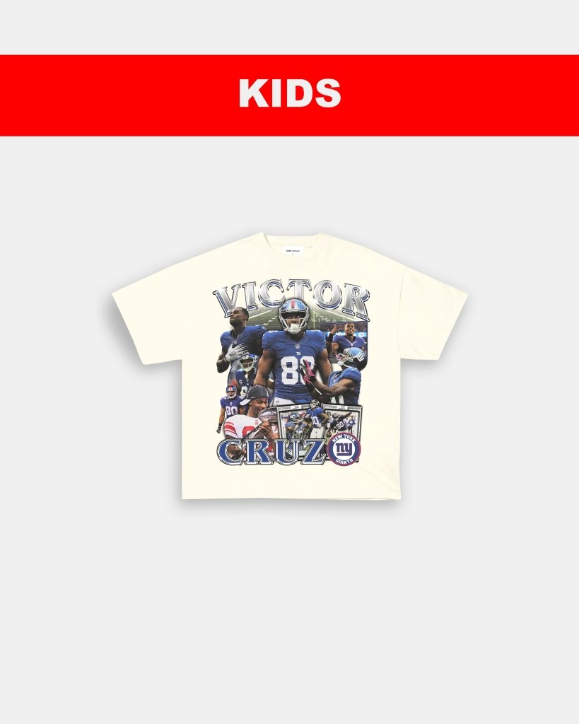 VICTOR CRUZ - KIDS TEE - VIBRAS® VIBRAS - GRAPHIC TEES - GAME CHANGERS