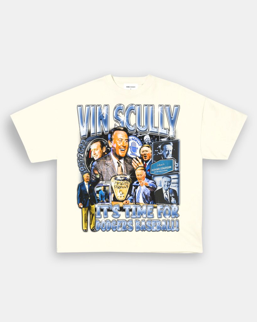 VIN SCULLY TEE - VIBRAS® VIBRAS - GRAPHIC TEES - GAME CHANGERS