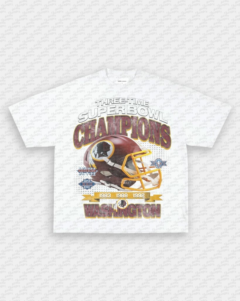 WASHINGTON REDSKINS TEE - VIBRAS® VIBRAS - GRAPHIC TEES - GAME CHANGERS