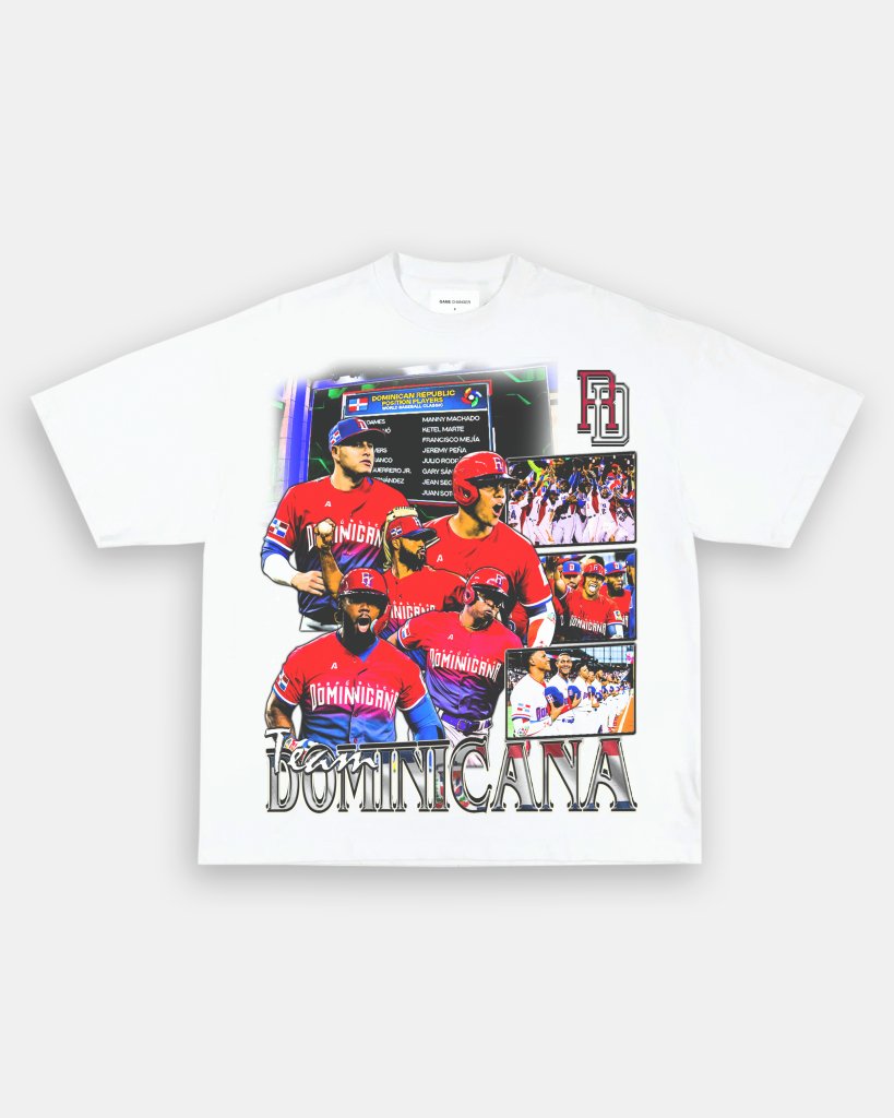 WBC TEAM DOMINICANA TEE - VIBRAS® VIBRAS - GRAPHIC TEES - GAME CHANGERS