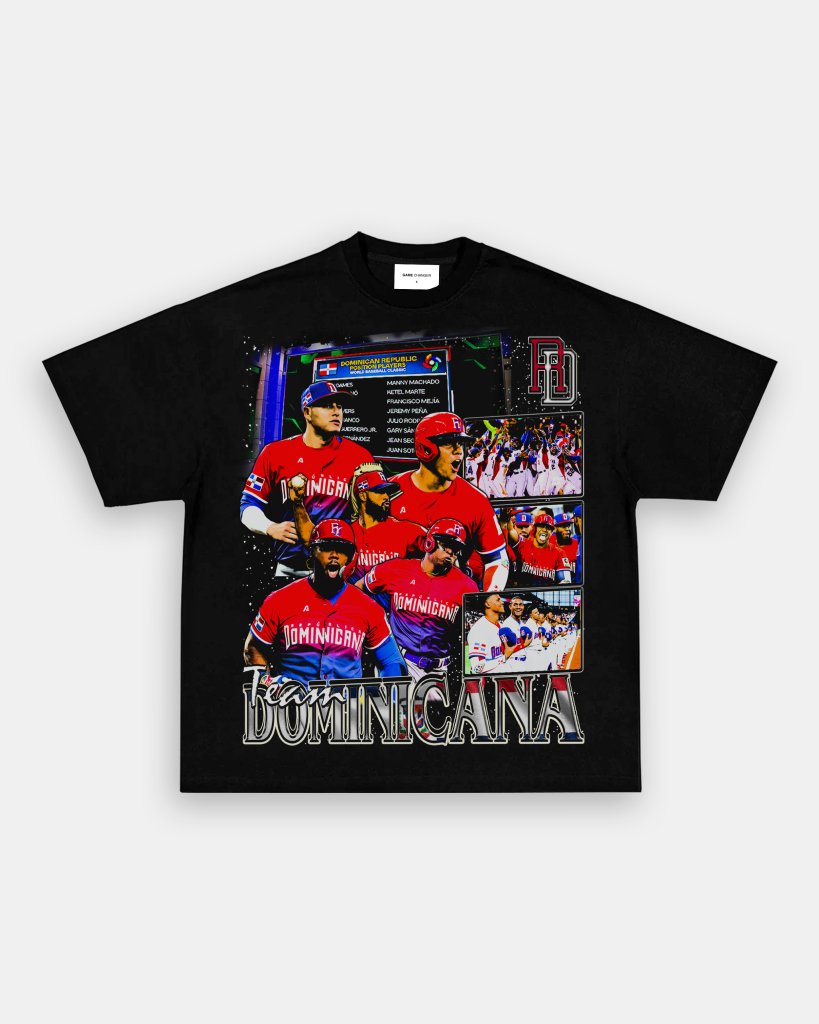 WBC TEAM DOMINICANA TEE - VIBRAS® VIBRAS - GRAPHIC TEES - GAME CHANGERS