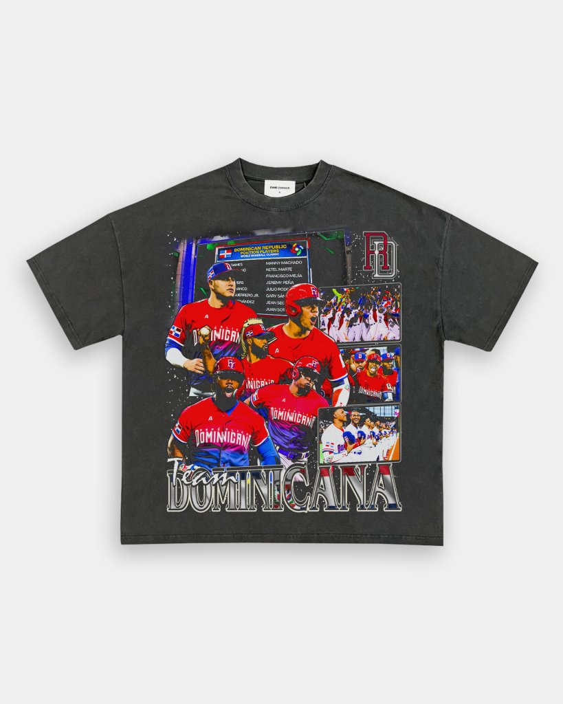 WBC TEAM DOMINICANA TEE - VIBRAS® VIBRAS - GRAPHIC TEES - GAME CHANGERS