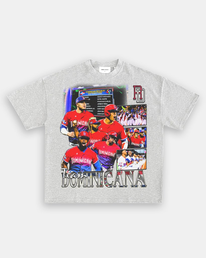 WBC TEAM DOMINICANA TEE - VIBRAS® VIBRAS - GRAPHIC TEES - GAME CHANGERS