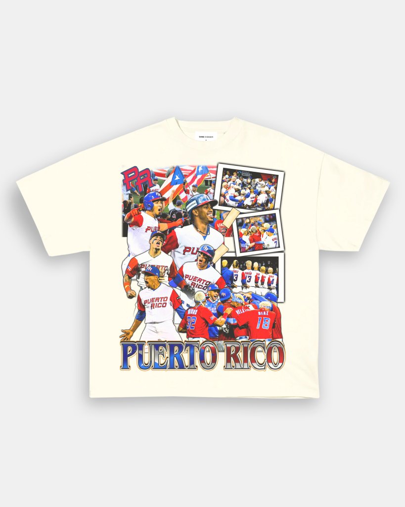 WBC TEAM PUERTO RICO TEE - VIBRAS® VIBRAS - GRAPHIC TEES - GAME CHANGERS