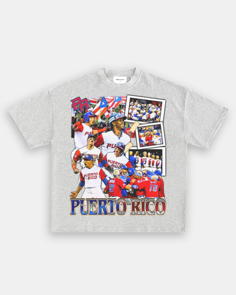 WBC TEAM PUERTO RICO TEE - VIBRAS® VIBRAS - GRAPHIC TEES - GAME CHANGERS