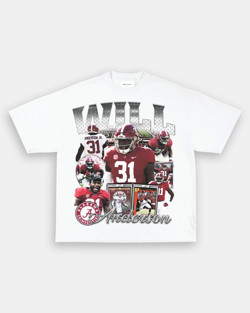 WILL ANDERSON JR - ALABAMA TEE - VIBRAS® VIBRAS - GRAPHIC TEES - GAME CHANGERS