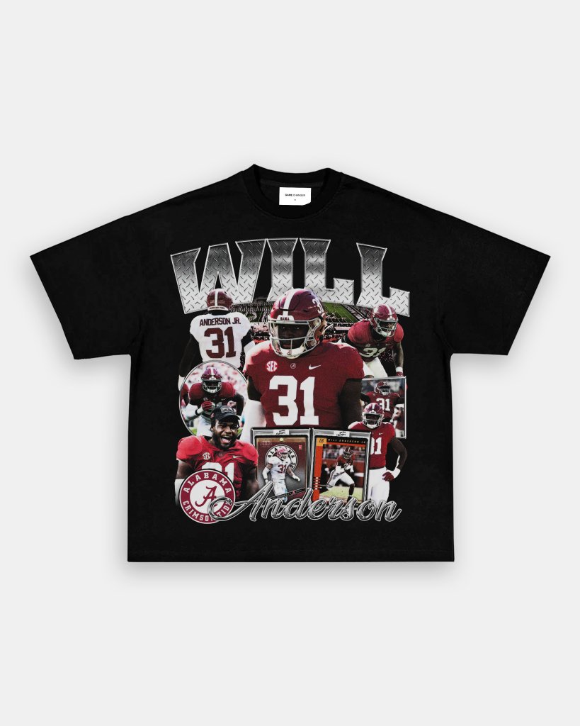 WILL ANDERSON JR - ALABAMA TEE - VIBRAS® VIBRAS - GRAPHIC TEES - GAME CHANGERS