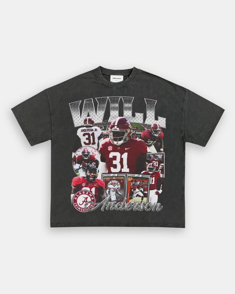 WILL ANDERSON JR - ALABAMA TEE - VIBRAS® VIBRAS - GRAPHIC TEES - GAME CHANGERS