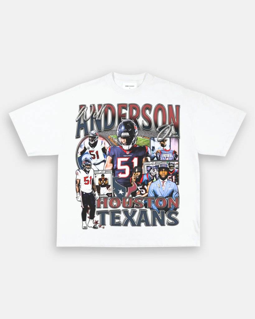 WILL ANDERSON JR - TEXANS TEE - VIBRAS® VIBRAS - GRAPHIC TEES - GAME CHANGERS