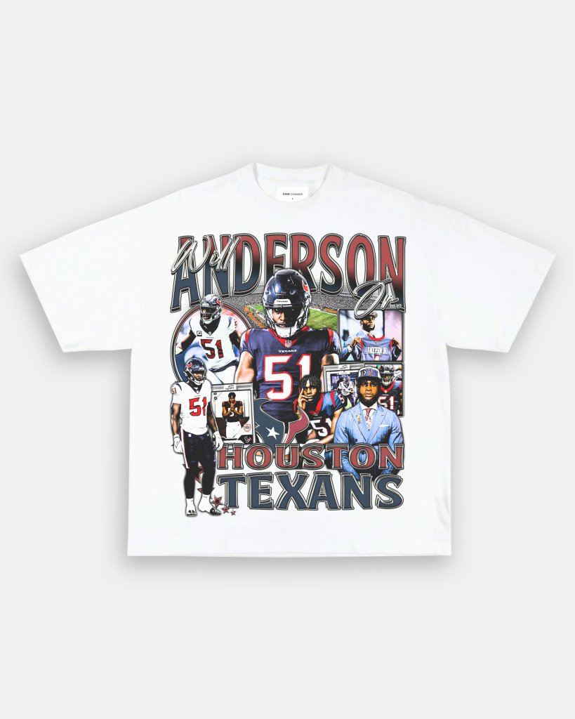 WILL ANDERSON JR - TEXANS TEE - VIBRAS® VIBRAS - GRAPHIC TEES - GAME CHANGERS