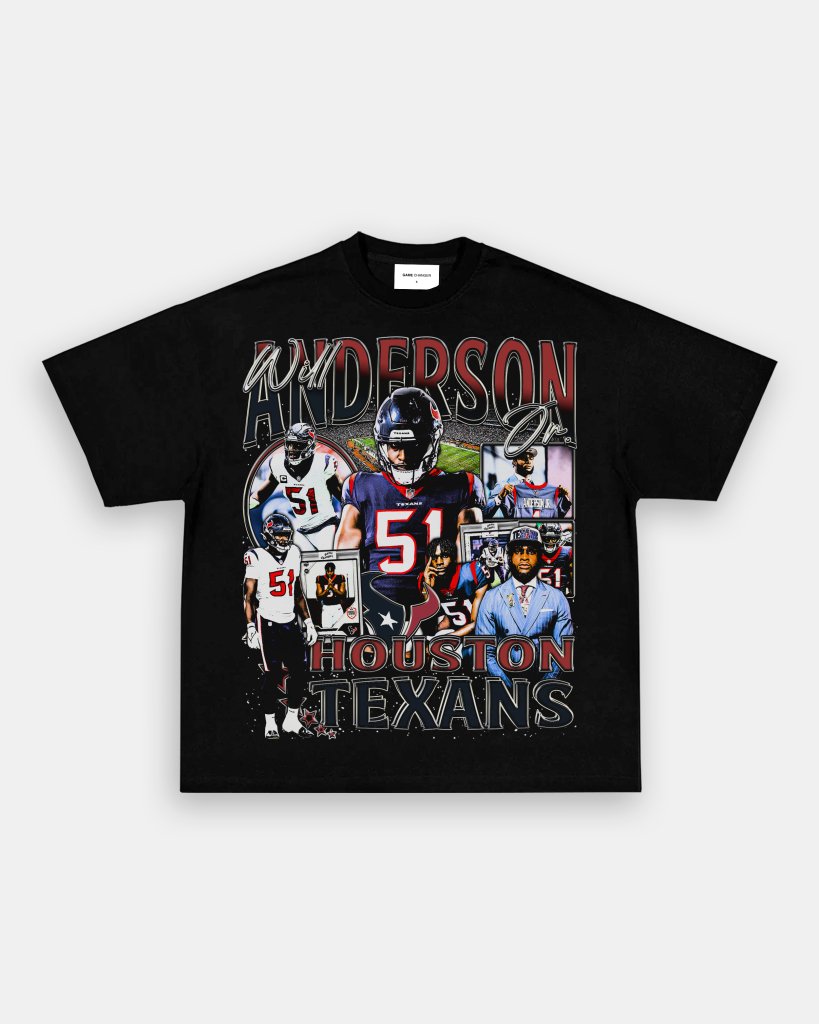 WILL ANDERSON JR - TEXANS TEE - VIBRAS® VIBRAS - GRAPHIC TEES - GAME CHANGERS