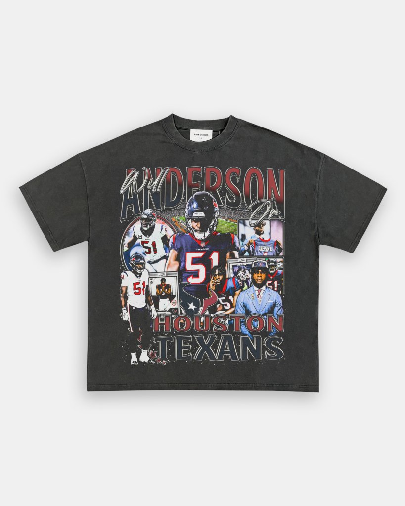 WILL ANDERSON JR - TEXANS TEE - VIBRAS® VIBRAS - GRAPHIC TEES - GAME CHANGERS