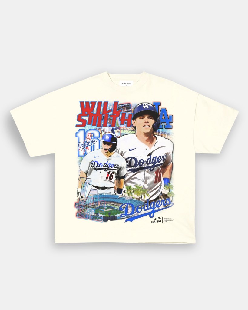 WILL SMITH - DODGERS TEE - VIBRAS® VIBRAS - GRAPHIC TEES - GAME CHANGERS