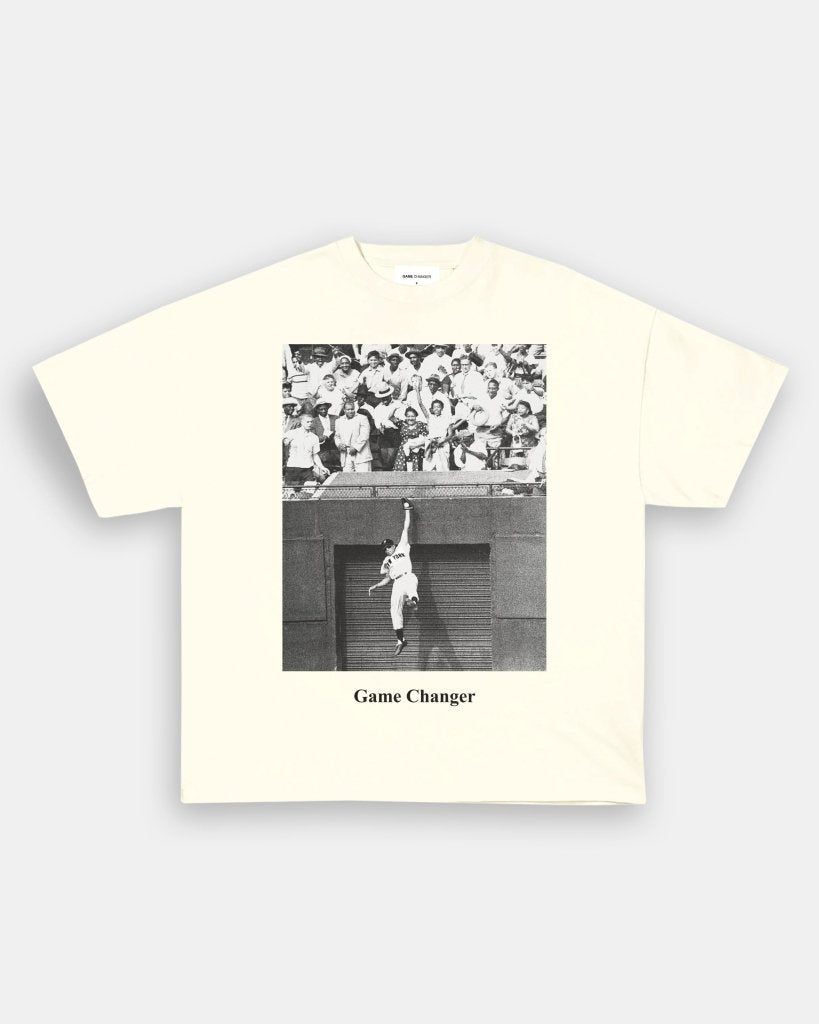 WILLIE MAYS - LEAPING CATCH TEE - VIBRAS® VIBRAS - GRAPHIC TEES - GAME CHANGERS