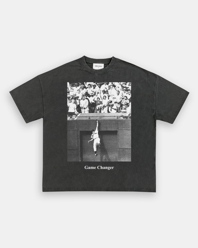 WILLIE MAYS - LEAPING CATCH TEE - VIBRAS® VIBRAS - GRAPHIC TEES - GAME CHANGERS