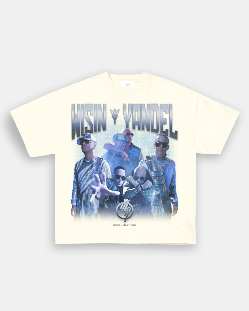 WISIN & YANDEL VINTAGE TEE - VIBRAS® VIBRAS - GRAPHIC TEES - GAME CHANGERS