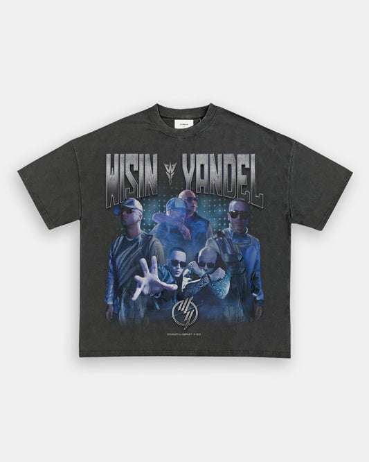 WISIN & YANDEL VINTAGE TEE - VIBRAS® VIBRAS - GRAPHIC TEES - GAME CHANGERS