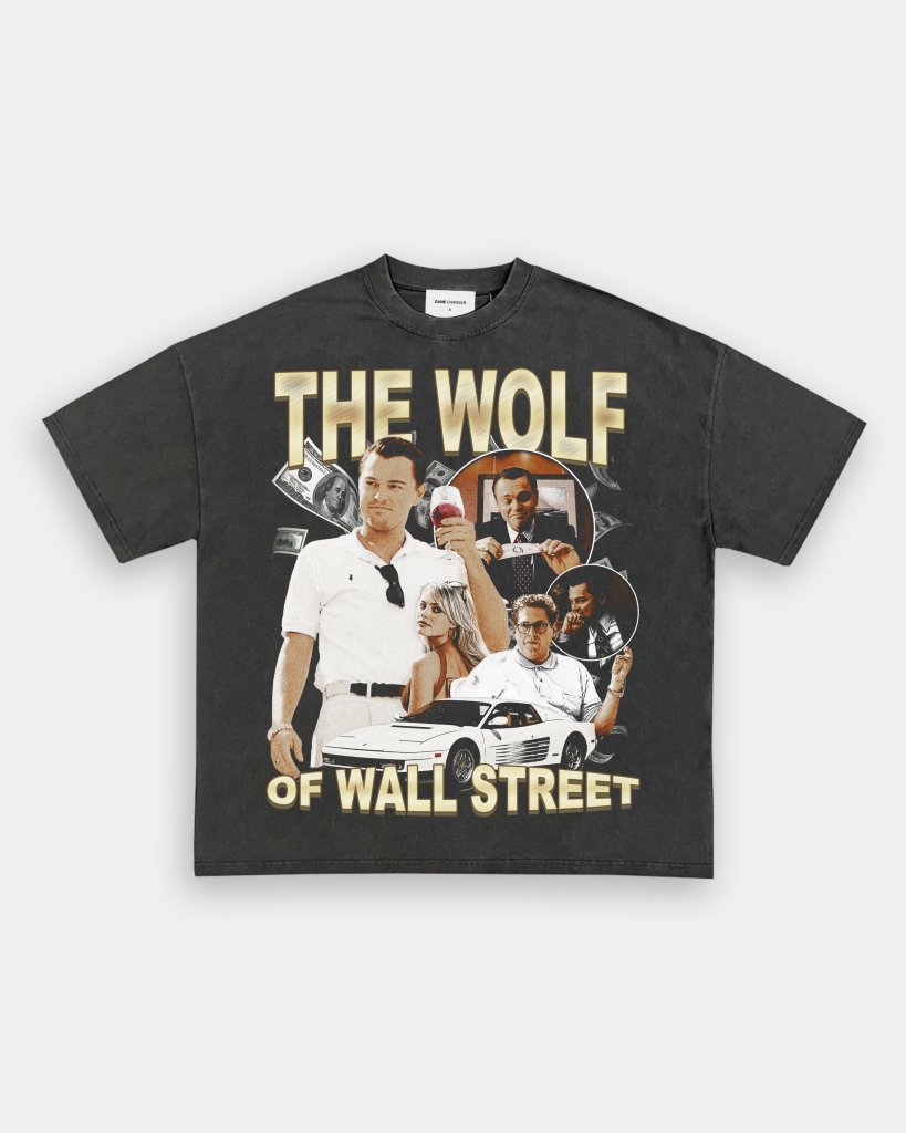 WOLF OF WALL STREET TEE - VIBRAS® VIBRAS - GRAPHIC TEES - GAME CHANGERS