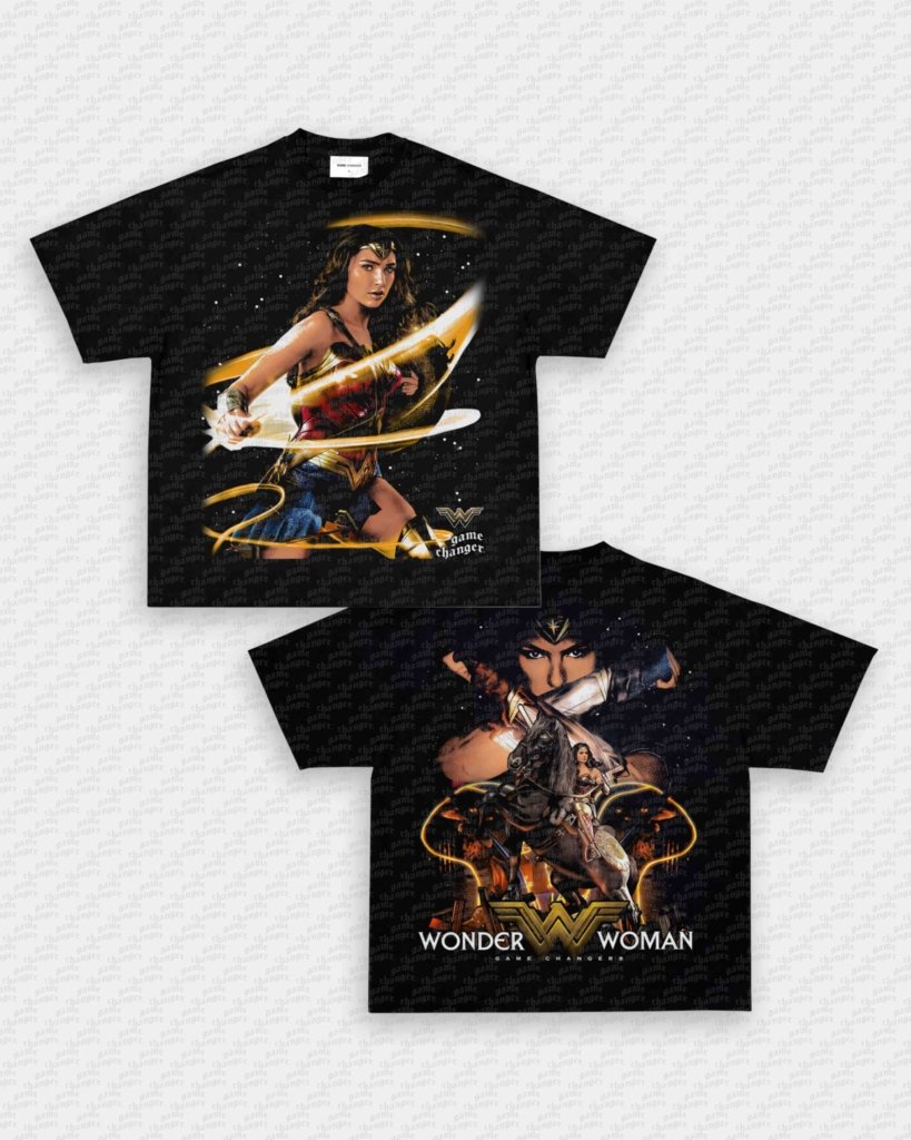 WONDER WOMAN V2 TEE - [DS] - VIBRAS® VIBRAS - GRAPHIC TEES - GAME CHANGERS