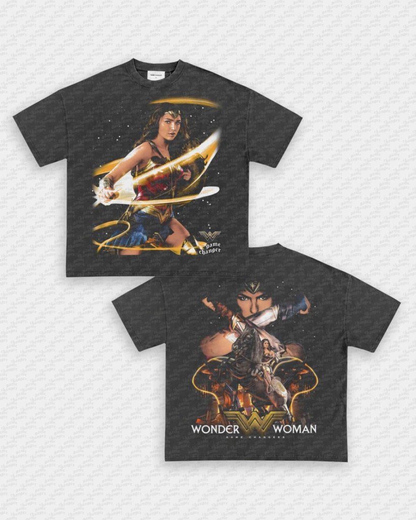 WONDER WOMAN V2 TEE - [DS] - VIBRAS® VIBRAS - GRAPHIC TEES - GAME CHANGERS