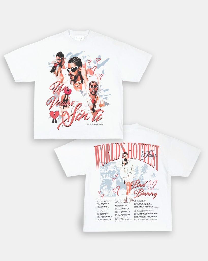 WORLDS HOTTEST TOUR TEE - [DS] - VIBRAS® VIBRAS - GRAPHIC TEES - GAME CHANGERS