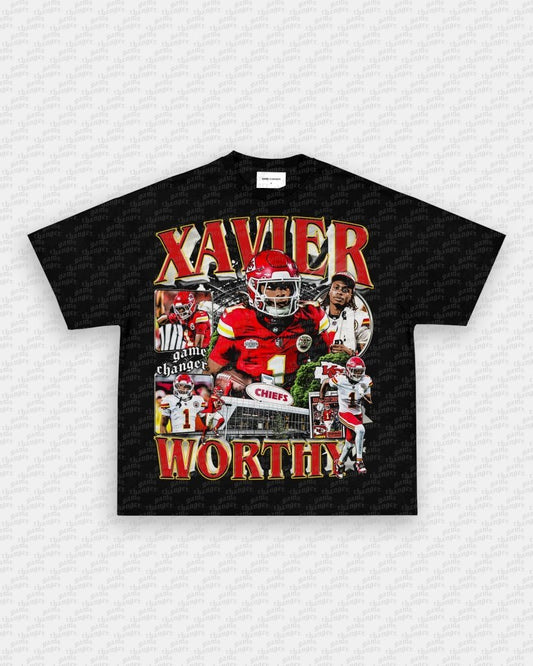 XAVIER WORTHY - CHIEFS TEE - VIBRAS® VIBRAS - GRAPHIC TEES - GAME CHANGERS