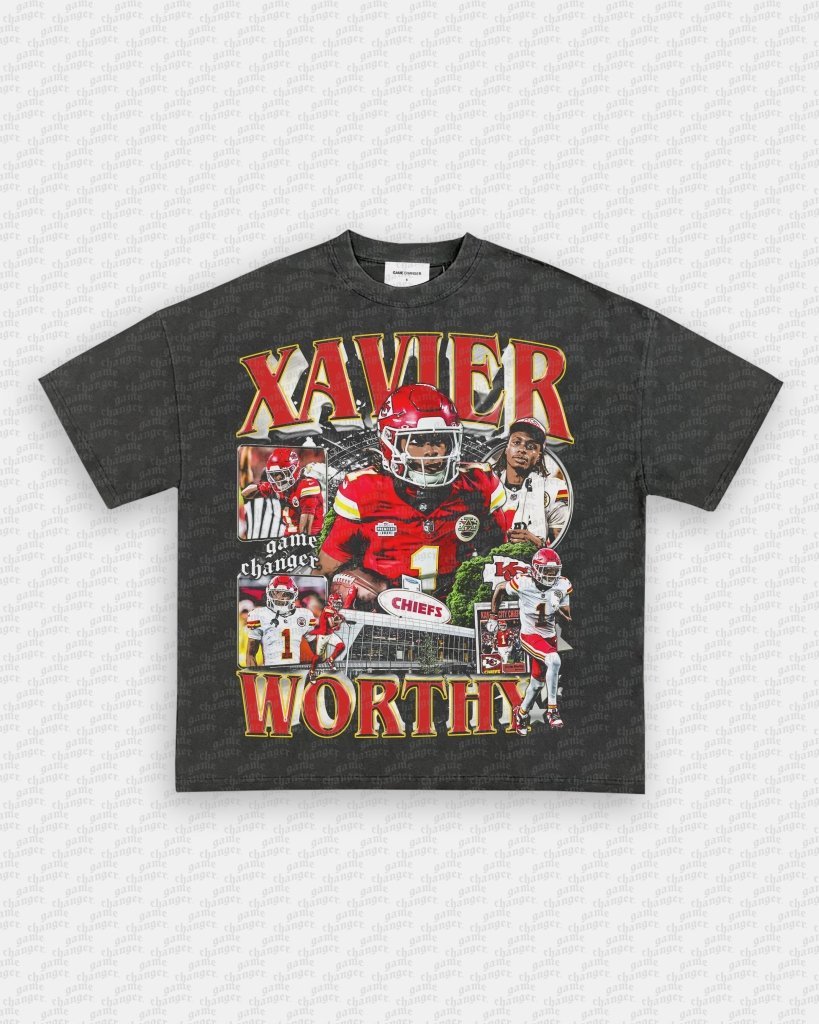 XAVIER WORTHY - CHIEFS TEE - VIBRAS® VIBRAS - GRAPHIC TEES - GAME CHANGERS