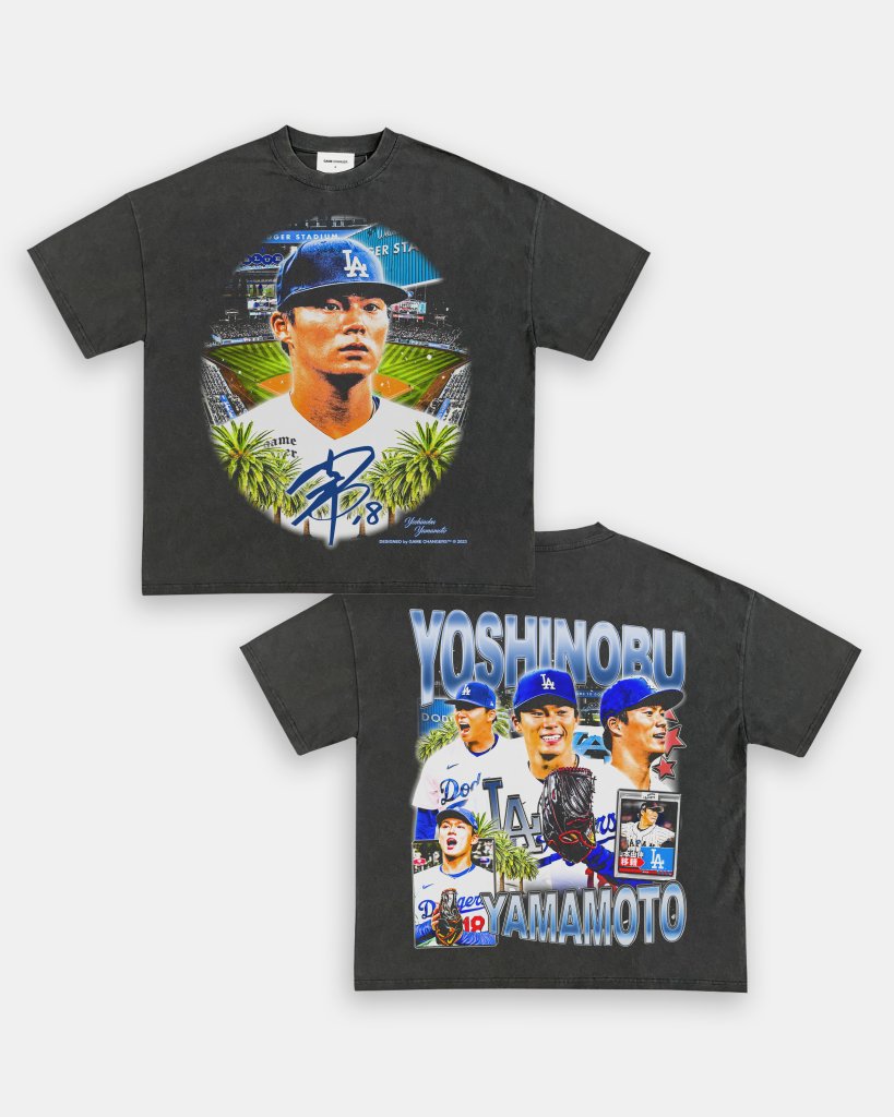 YOSHINOBU YAMAMOTO TEE - [DS] - VIBRAS® VIBRAS - GRAPHIC TEES - GAME CHANGERS