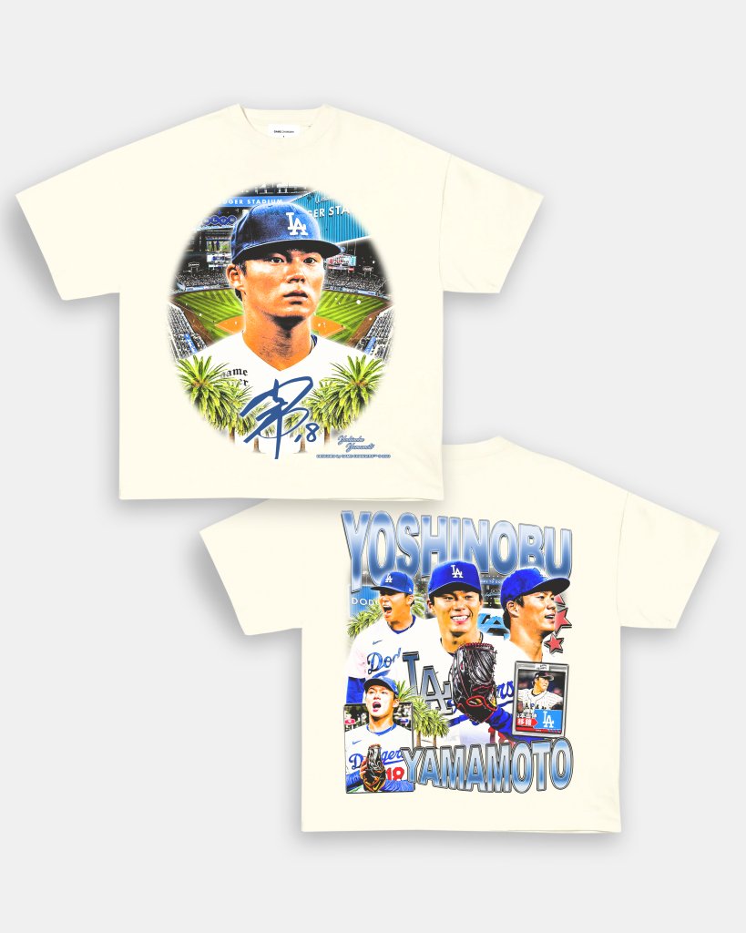 YOSHINOBU YAMAMOTO TEE - [DS] - VIBRAS® VIBRAS - GRAPHIC TEES - GAME CHANGERS