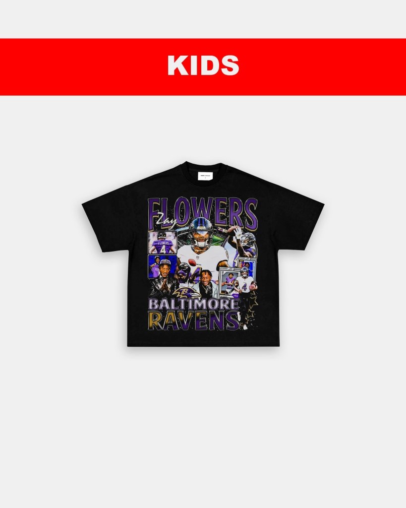 ZAY FLOWERS - KIDS TEE - VIBRAS® VIBRAS - GRAPHIC TEES - GAME CHANGERS