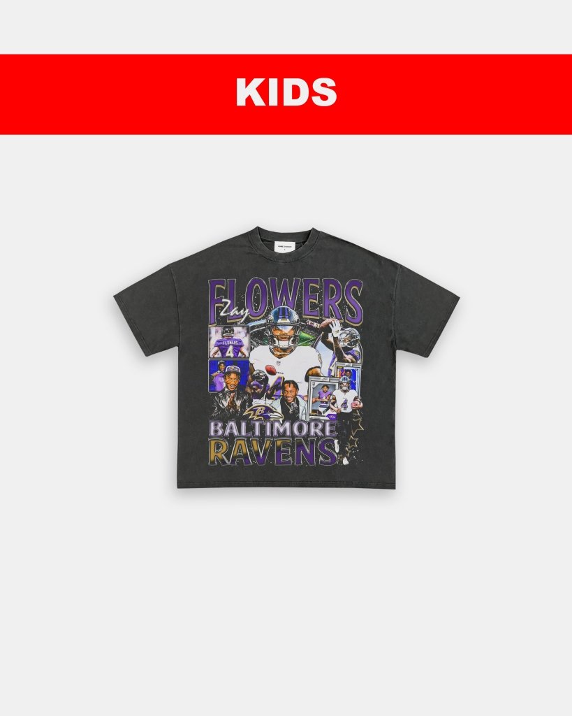 ZAY FLOWERS - KIDS TEE - VIBRAS® VIBRAS - GRAPHIC TEES - GAME CHANGERS