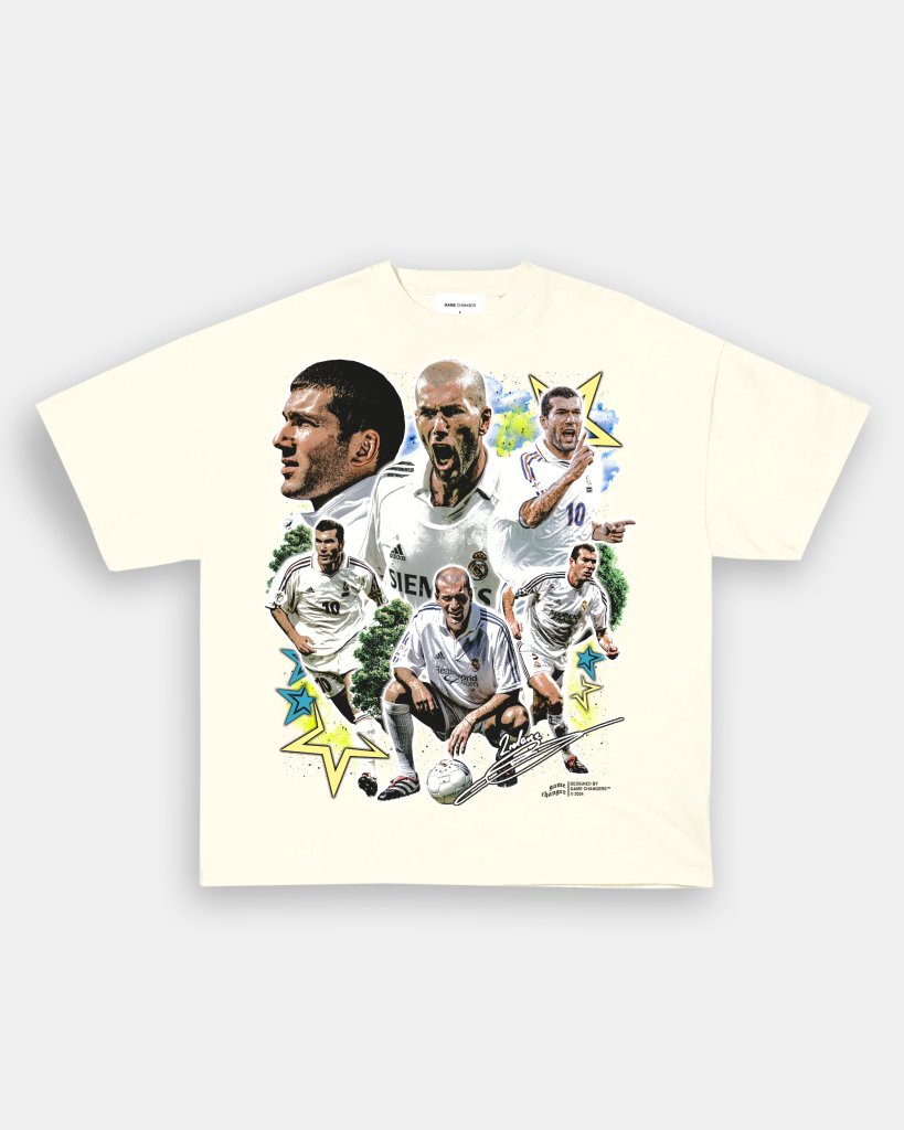 ZINEDINE ZIDANE TEE - VIBRAS® VIBRAS - GRAPHIC TEES - GAME CHANGERS