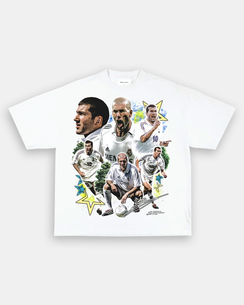 ZINEDINE ZIDANE TEE - VIBRAS® VIBRAS - GRAPHIC TEES - GAME CHANGERS