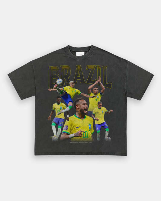 BRAZIL WORLD CUP TEE - [FRONT PRINT ONLY]