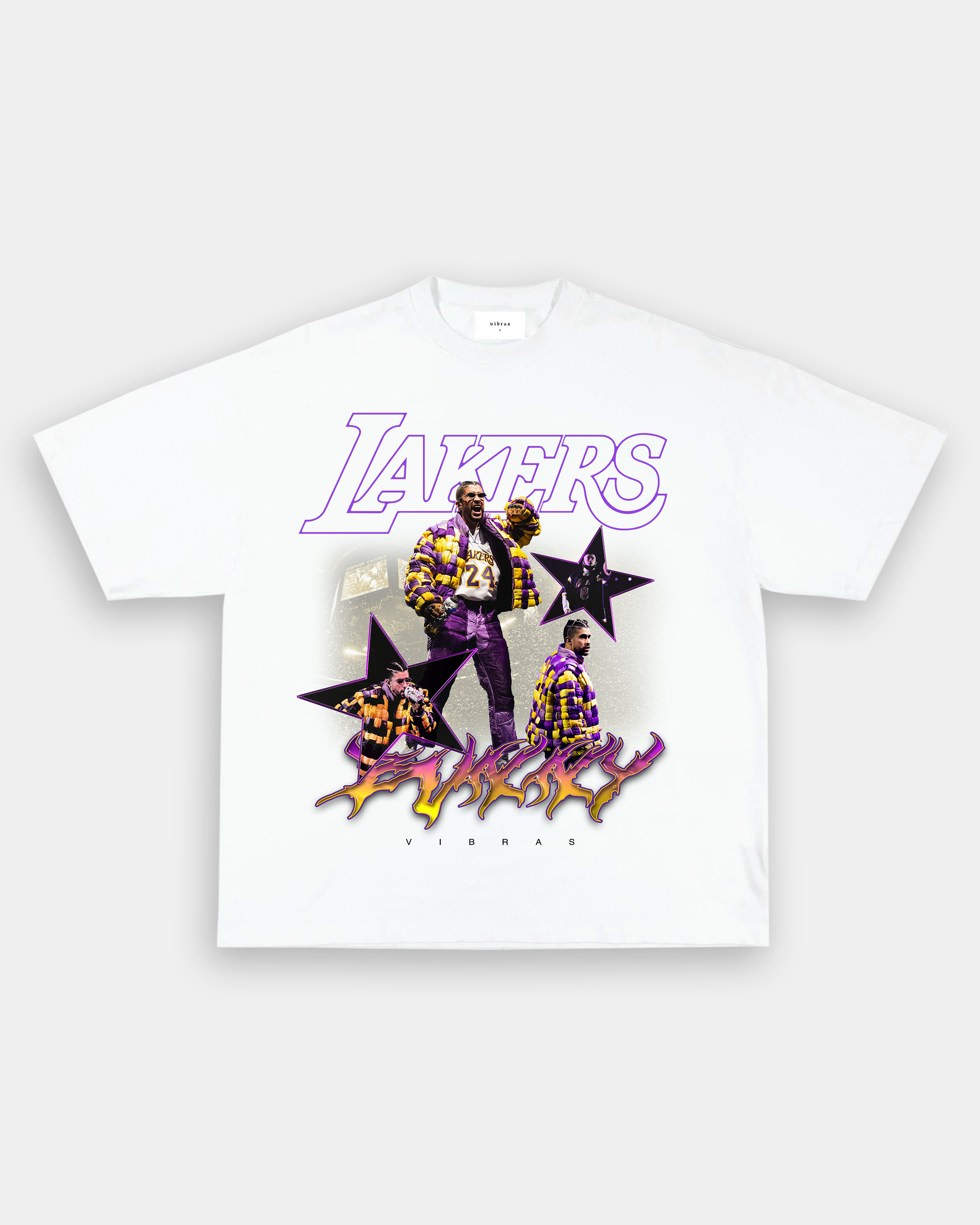 Los Angeles Lakers X Bad Bunny Vibras vintage shirt, hoodie, sweater, long  sleeve and tank top